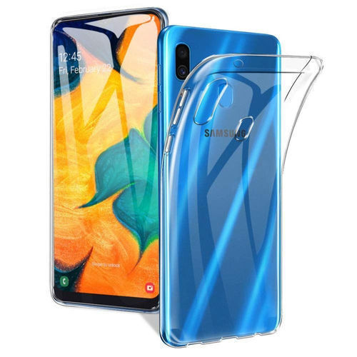 Imagem de Capa para Galaxy M20 de TPU - Transparente