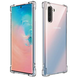 Capa para Galaxy Note 10 Plus de TPU Anti Shock - Transparente