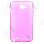 Capa para Galaxy Note N7000 de TPU - Rosa