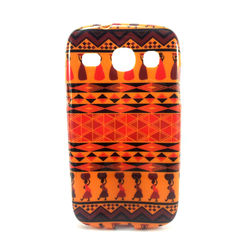 Capa para Galaxy S III Duos i8262 de TPU - Étnica 2