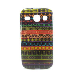 Capa para Galaxy S III Duos i8262 de TPU - Étnica 4