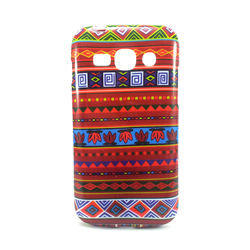 Capa para Galaxy S2 Duos S7273 de TPU - Étnica 2