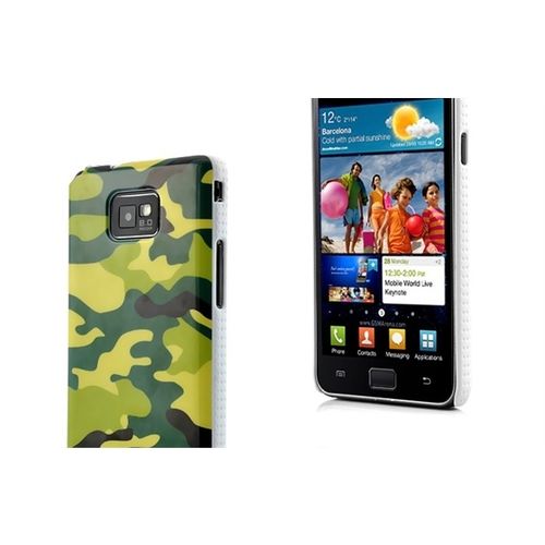 Capa para Galaxy S2 i9100 de Plstico - Camuflagem