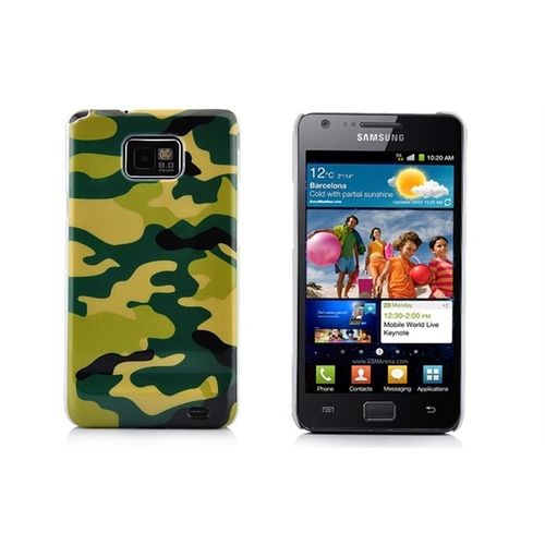 Capa para Galaxy S2 i9100 de Plstico - Camuflagem