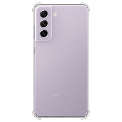 Capa para Galaxy S21 FE de TPU Anti Shock - Transparente