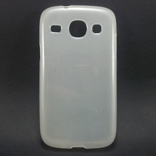 Imagem de Capa para Galaxy S3 Duos i8262 de TPU - Branco Transparente