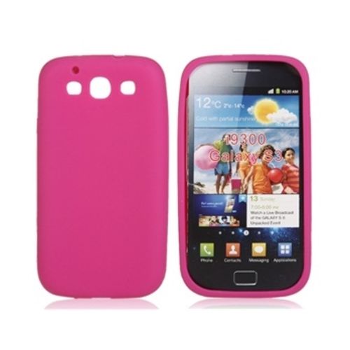 Imagem de Capa para Galaxy S3 i9300 de silicone - Rosa