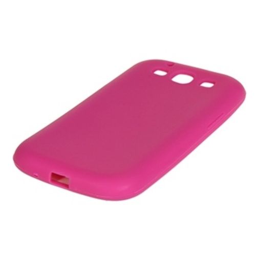 Capa para Galaxy S3 i9300 de silicone - Rosa