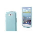 Capa para Galaxy S3 i9300 de TPU Ultra Fina - Azul Transparente