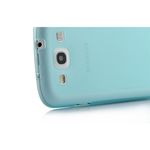 Capa para Galaxy S3 i9300 de TPU Ultra Fina - Azul Transparente