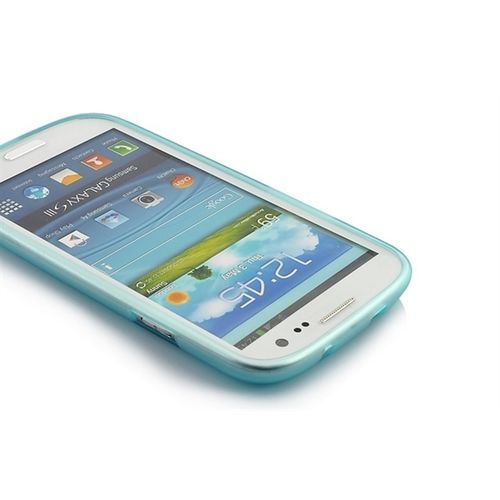 Capa para Galaxy S3 i9300 de TPU Ultra Fina - Azul Transparente