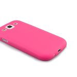 Capa para Galaxy S3 i9300 de TPU Ultra Fina - Magenta Transparente