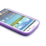 Capa para Galaxy S3 i9300 de TPU Ultra Fina - Roxo Transparente