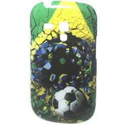 Capa para Galaxy S3 Mini i8190 de TPU ProCover - Brasil Bola