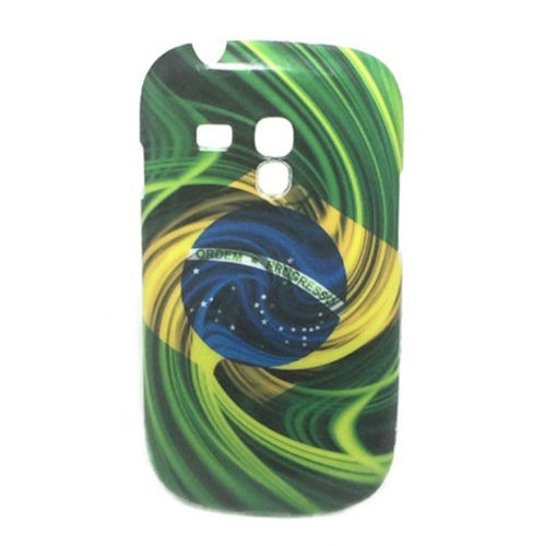 Imagem de Capa para Galaxy S3 Mini i8190 de TPU ProCover - Brasil Espiral