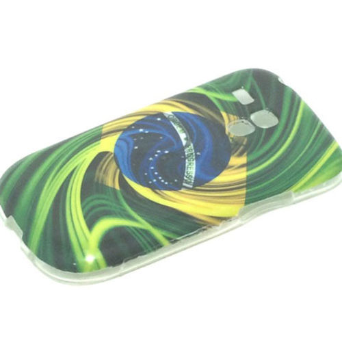 Capa para Galaxy S3 Mini i8190 de TPU ProCover - Brasil Espiral