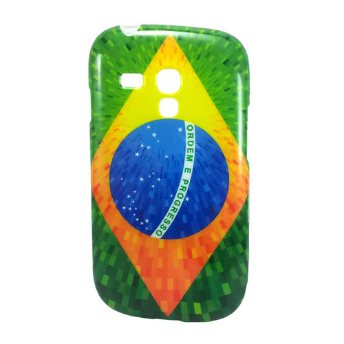 Imagem de Capa para Galaxy S3 Mini i8190 de TPU ProCover - Brasil Pixel