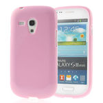 Capa para Galaxy S3 Mini i8190 de TPU - Rosa