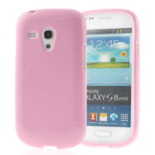 Imagem de Capa para Galaxy S3 Mini i8190 de TPU - Rosa