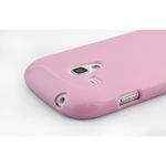 Capa para Galaxy S3 Mini i8190 de TPU - Rosa