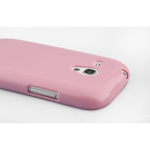 Capa para Galaxy S3 Mini i8190 de TPU - Rosa