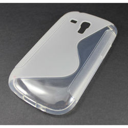 Capa para Galaxy S3 Mini i8190 de TPU - Shape S Transparente