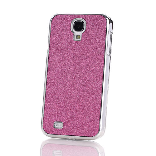Capa para Galaxy S4 i9500 com Glitter - Rosa