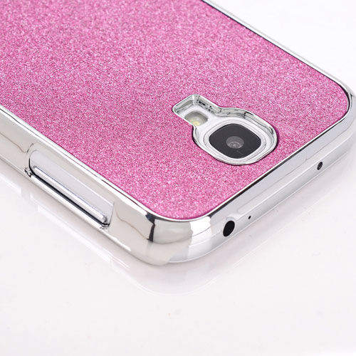 Capa para Galaxy S4 i9500 com Glitter - Rosa