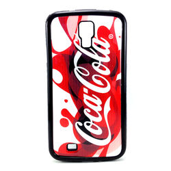 Capa para Galaxy S4 i9500 de TPU - Coca Cola