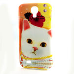 Capa para Galaxy S4 i9500 de TPU - Gatinho 2