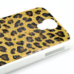 Capa para Galaxy S4 i9500 Leopardo - Amarelo