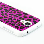 Capa para Galaxy S4 i9500 Leopardo - Rosa