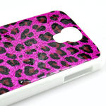 Capa para Galaxy S4 i9500 Leopardo - Rosa