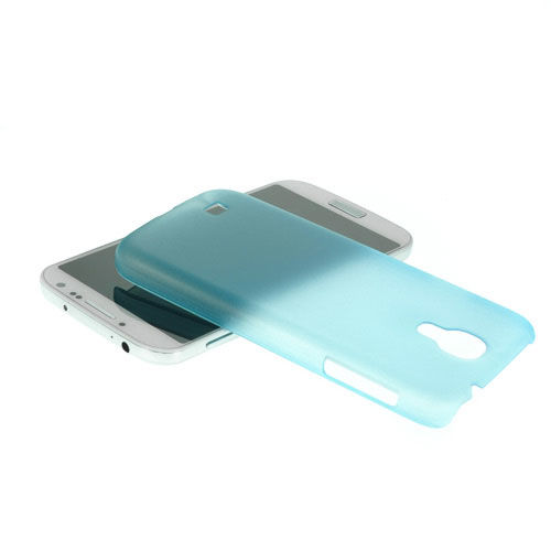 Capa para Galaxy S4 i9500 Ultra Fina de TPU - Azul Fosco