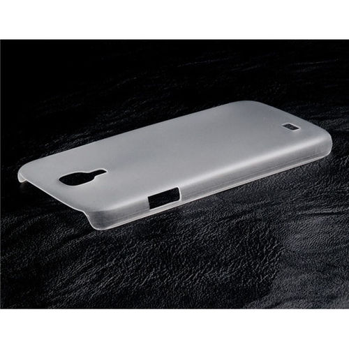 Capa para Galaxy S4 i9500 Ultra Fina de TPU - Branco Fosco