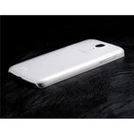 Capa para Galaxy S4 i9500 Ultra Fina de TPU - Branco Fosco