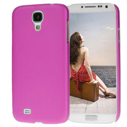 Capa para Galaxy S4 i9500 Ultra Fina de TPU - Pink Fosco