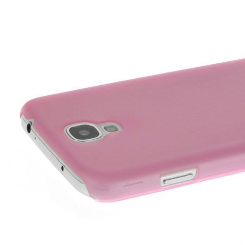 Capa para Galaxy S4 i9500 Ultra Fina de TPU - Rosa Fosco