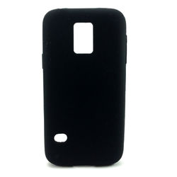 Capa para Galaxy S5 Mini G800 de Silicone - Preta