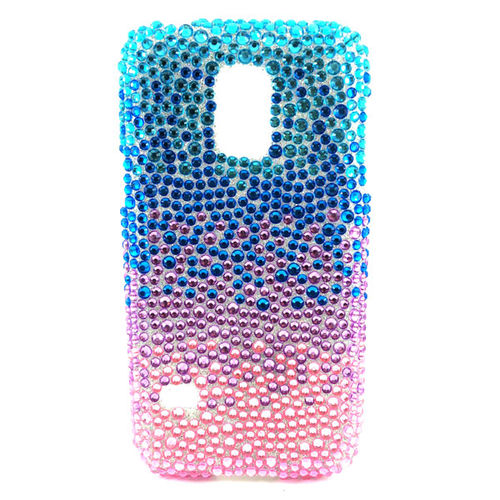 Imagem de Capa para Galaxy S5 Mini G800 de TPU Com Strass - Colorida