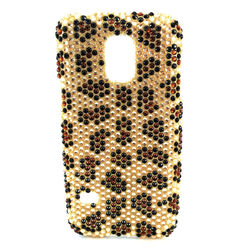 Capa para Galaxy S5 Mini G800 de TPU Com Strass - Oncinha