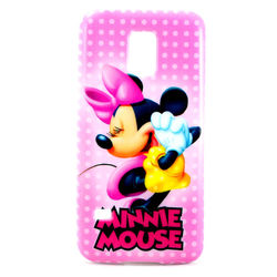 Capa para Galaxy S5 Mini G800 de TPU - Minnie 1