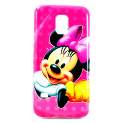 Capa para Galaxy S5 Mini G800 de TPU - Minnie 2