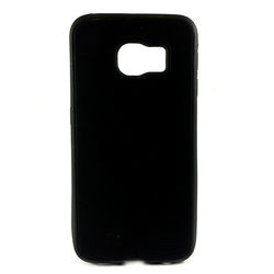 Capa para Galaxy S6 Edge G925 de TPU Anti Shock - Preto Fosco