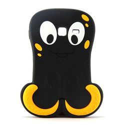 Capa para Galaxy Y Duos S6102 de Silicone Formato Polvo - Preta