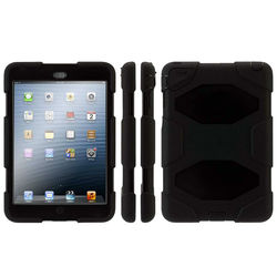 Capa para iPad 2, 3 e 4 de Borracha Anti Shock - Preta