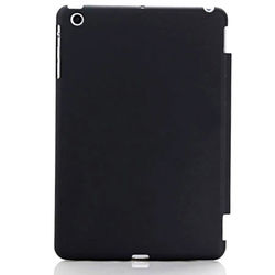 Capa para iPad Mini 1, 2 e 3 traseira de Plástico compatível com Smart Cover - Preta