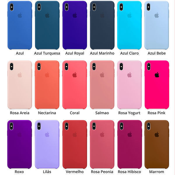 Capa Case De Silicone Apple Iphone 11 Azul Marinho em Promoção na