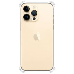 Capa para iPhone 14 Pro Max de TPU Anti Shock - Transparente