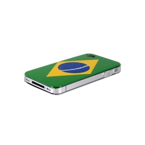 Capa para iPhone 4 e 4S de Plstico - Brasil